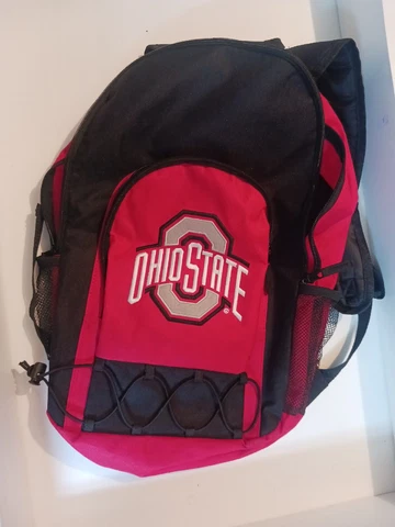 Ohio State Buckeyes Backpack Book Bag Collegiate Licensed Product 18" x 12" x 8" Cover