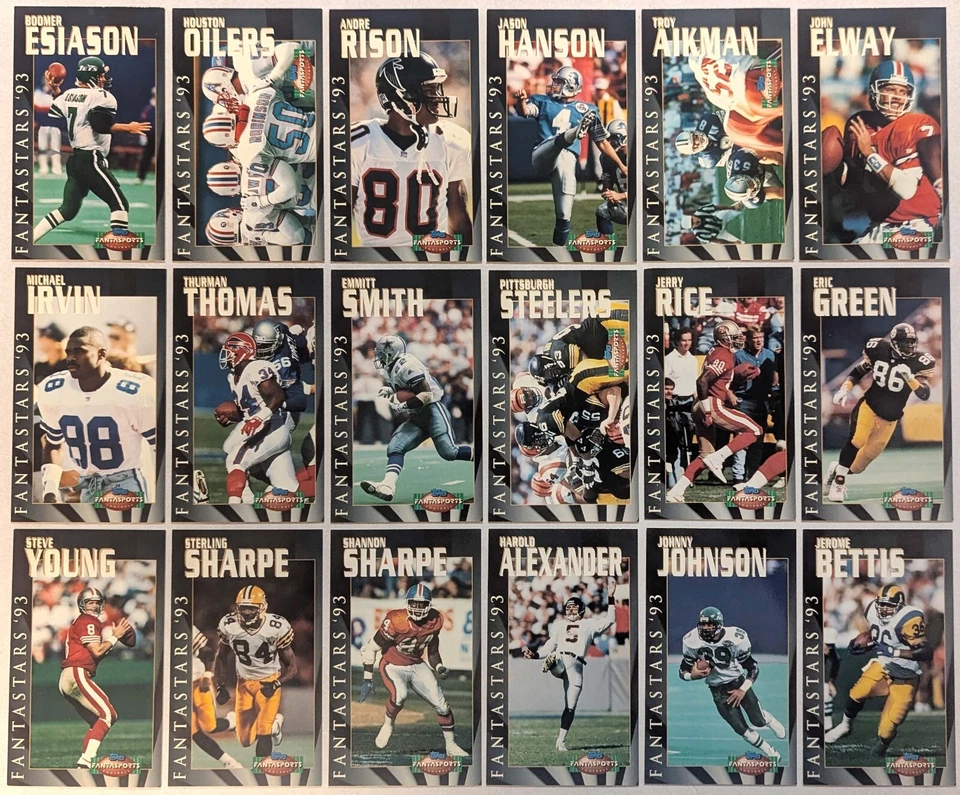 1993 Topps FantaSports '93 FantaStars Weekly Winner Card Set Break; You Pick! - Image 1 of 1