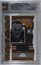 2007 ITG Ultimate Memorabilia 8th Edition Gloves Are Off Silver /24 Eddie Shore