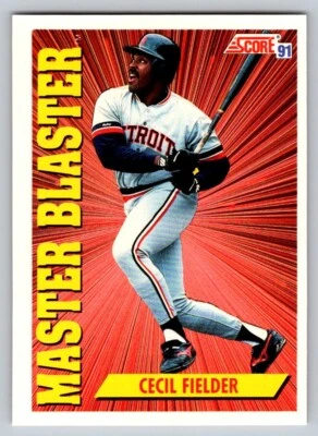 1991 Score - #693 Cecil Fielder - Image 1 of 2