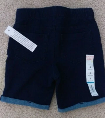Bermudas de lavado oscuro Jumping Beans para niñas: talla 5 Foto 1 de 2