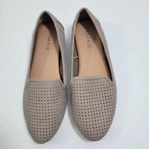 Torrid Damen-Ballerinas perforiert hellbraun Größe 9W 92324-2705 - Bild 1 von 8