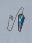 Labradorite Faceted Cone Crystal Dowsing Pendulum Divination Tool