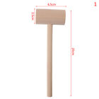 1Pc Leather Wooden Hammer Toy Crab Lobster Mallet Beating Gavel For Kidyur2