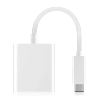 USB 3.1 USB C Type C to VGA Female  Adapter Cable Connector for New Macbook - Image 1 of 4