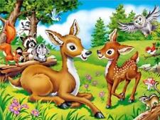 Diamond Painting Bambi and the critters Design House Decorations Embroidery