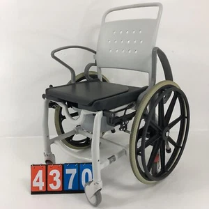 Rebotec Genf Dusch- und Toilettenrollstuhl Toilettenstuhl bis 100 kg - Bild 1 von 9