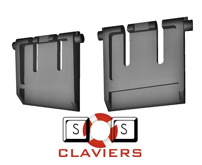 Logitech G513 Tastatur Ersatz Ersatzteil Neigungsbein Ständer Fuß Set - Bild 1 von 4