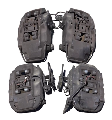 VW TOUAREG BREMBO 2004 JUEGO DE PINZAS DE FRENO DE DISCO DELANTERAS + TRASERAS 4,2 L Foto 1 de 4