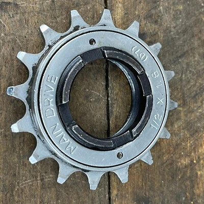 ACS Main Drive 16t rueda libre Old School BMX 1997 Chromoly 16 dientes mediados de la década de 1990 A5 Foto 1 de 4