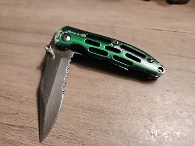 ¡BONITO! CUCHILLO PLEGABLE ESTILO TÁCTICO MEDIO - LINERLOCK - Foto 1 de 4