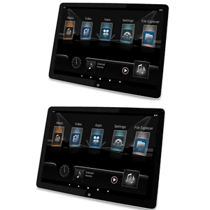 Für BMW 1 Set 12" Touchscreen Android Kopfstützen Monitor 8GB+128GB  WiFi+4G SIM - Bild 1 von 11