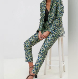 asos party floral suit - Picture 1 of 5