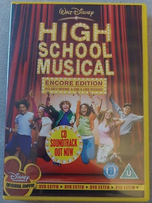 High School Musical Encore Edition DVD Sealed (Includes Singalong Version) - Image 1 of 2