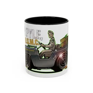 GOMER PYLE Vintage Military Jeep Collectible Coffee Mug 2 Sizes - Imagen 1 de 9