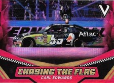 2018 VICTORY LANE CARL EDWARDS ~CHASING THE FLAG~ (RED) INSERT #C6 *s/n 37/49*