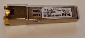 HP 1Gb SFP 1000Base-T RJ-45 Transceiver SPS:453578-001 - PN:453156-001 - Bild 1 von 1