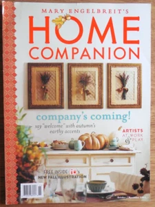 Mary Engelbreit's Home Companion" Magazine Oct/Nov 2002  w Paper Dolls - Picture 1 of 3