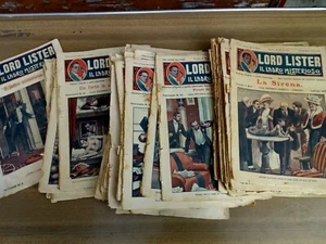 LORD LISTER FASCICOLI DAL N.1  AL N. 67  1922 - Foto 1 di 8