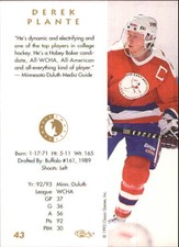 1993-94 Classic Images Multi-Sport Card #43 Derek Plante
