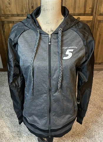 Chase Authentics Racing Hoodie Windbreaker Size L Kasey Kahne #5 NASCAR L@@K Cover