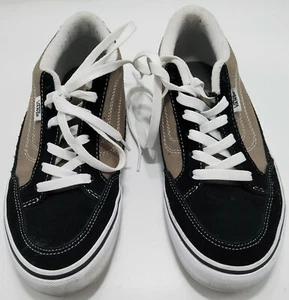 Vans Off The Wall 721454 schwarz Wildleder braun Canvas Sneaker Schuhe Schnürschuhe Herren Gr. 7 - Bild 1 von 6