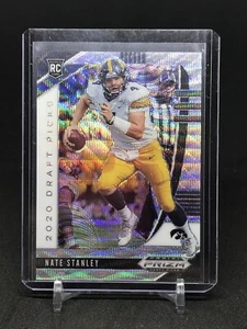 2020 Prizm Draft Nate Stanley Iowa Blue Wave 11/299 - Picture 1 of 2