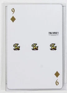 Diamond nine (Final Fantasy Ⅴ) - Final Fantasy Playing Card - Picture 1 of 3