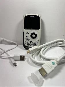 Kodak PlaySport Zx3 EIS videocamera HD impermeabile bianca - Foto 1 di 9