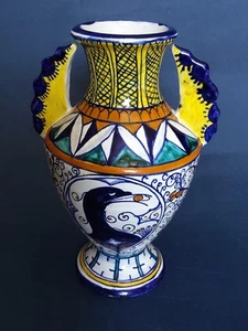 Vaso La Faience Faenza Zoli Melandri Ceramica Deruta Imola - Foto 1 di 8