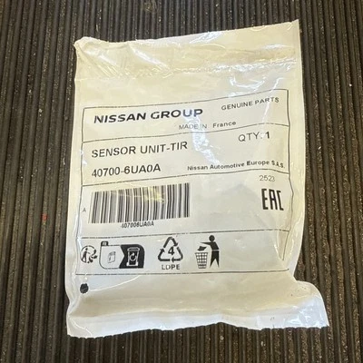 Nuevo Sensor de Monitoreo de Presión de Neumáticos Original Nissan Válvula TPMS 40700 6UA0A Foto 1 de 4