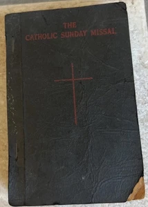 THE CATHOLIC SUNDAY MISSAL  1939-1942 KENNEDY & SONS, NY W/ 6 EXTRAS, SEE PHOTOS - Picture 1 of 21