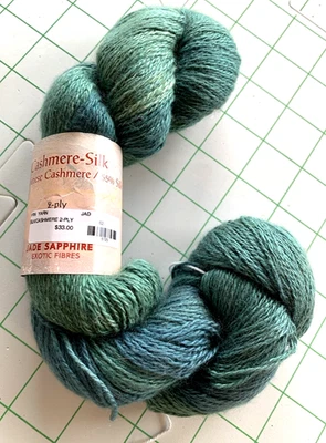 Jade Sapphire Exotic Fibers - Cashmere Silk (2ply) - #62 Oceana - 400yd /55g - Image 1 of 4