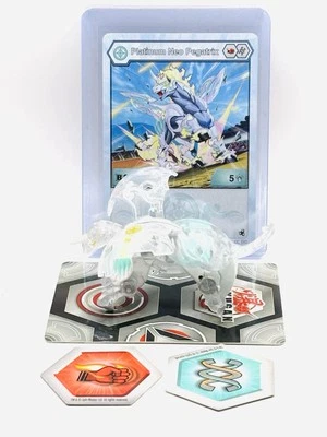 Bakugan Diamond Platinum Neo Pegatrix Clear Haos B200 + 2 cards & 2 cores - Image 1 of 4