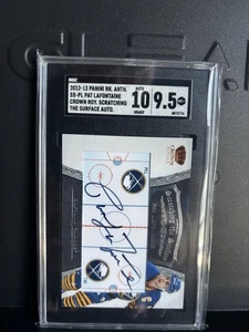 2012 Panini Crown Royal Scratching The Surface Pat Lafontaine Auto SGC 10 - Bild 1 von 2