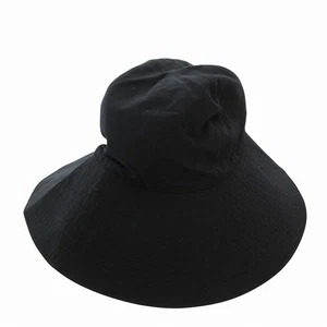 Sombrero de algodón de ala ancha Clane Kijima Takayuki 0 negro/Ff para mujer - Imagen 1 de 7