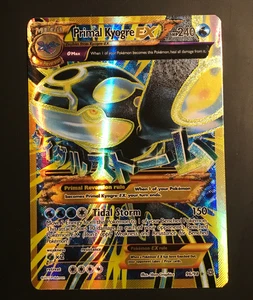 Primal Kyogre EX - 96/98 Full Art Ultra Rare Pokemon Ancient Origin - LP - Picture 1 of 6