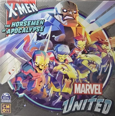 Marvel United X-Men The Horsemen of Apocalypse Expansion Kickstarter Excl SEALED - Image 1 of 2