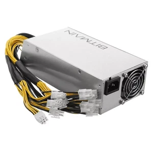 Bitmain Antminer APW3++ 1600W Power Supply for Antminer S9 L3+ D3 A3 S7 Z9 - Picture 1 of 1
