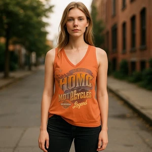 Harley Davidson Motorcycles Graceland Memphis Tennessee Tank Top - Size M - Picture 1 of 7