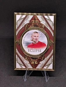 2024 Futera Unico Mondo Calcio #ECG13 Erling Haaland Eclipse Oro SN12 - Foto 1 di 2