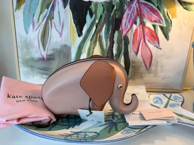 Novelty New Kate Spade Tiny Elephant 🐘 crossbody (Flapper Pink) - Image 1 of 4