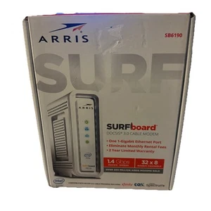 ARRIS SURFboard DOCSIS 3.0 Cable Modem - SB6190 - Picture 1 of 9