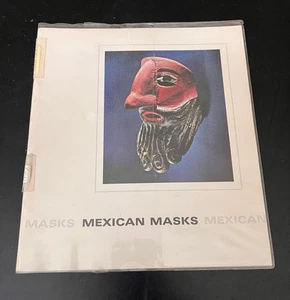"Mexican Masks" Book Exhibition of Mexican Folk Carvings Cordry Collection 1973 - Picture 1 of 6