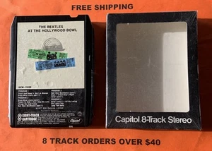 The Beatles At The Hollywood Bowl 8 track tape Tested/Serviced - Imagen 1 de 3