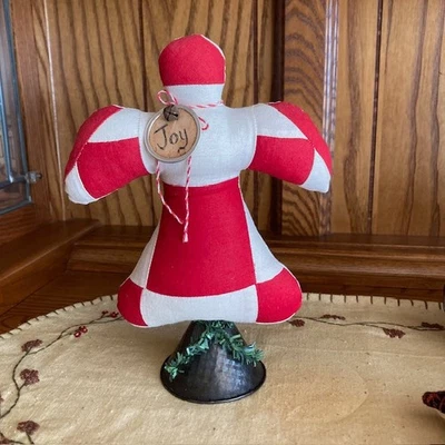 Antique Quilted Angel Shelf Sitter - Image 1 of 2