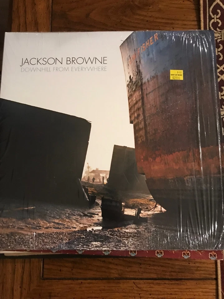 Jackson Browne LP Downhill From Everywhere  (LP-137 - Image 1 of 1