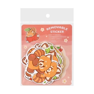 Cute Animal Removable Sticker, Waterproof Surface, 10 Pieces, Decorative, Tag - Picture 1 of 29