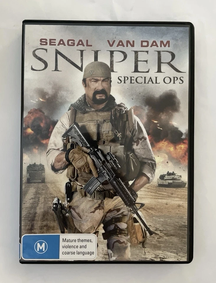 Francotirador - Forze Speciali (DVD) Seagal Van Dam Abell Dye Amoia (REGIÓN 4) Foto 1 de 3