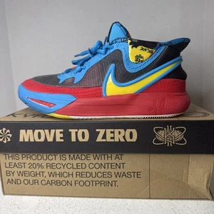 Nike Kyrie 8 Go GS Black Tour Yellow, Size 5y Youth Basketball Shoes DQ8080 012 - Picture 1 of 9